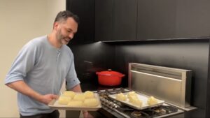 Chef Dominique in his home kitchen